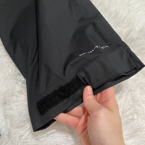 Unisex Kid Columbia OmniTech Weather Proof Pants Elastic Waist Band Black Medium - Picture 8 of 11